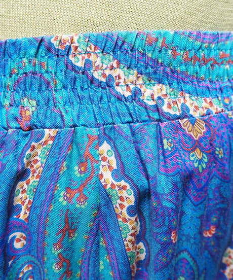 Paisley Pattern Easy Skirt BL