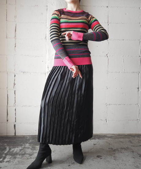 Multi Color Stripe Knit PIGO