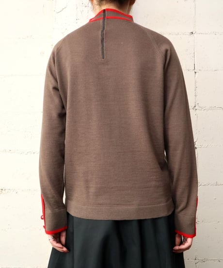 Mock Neck Bicolor Sweater BRRE