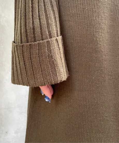 Design Pocket Knit Dress KA