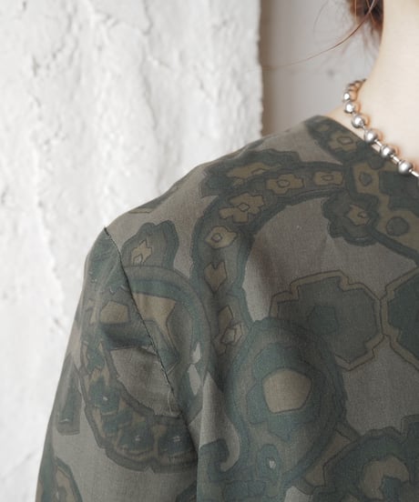 1960's Vintage Pattern Dress KA