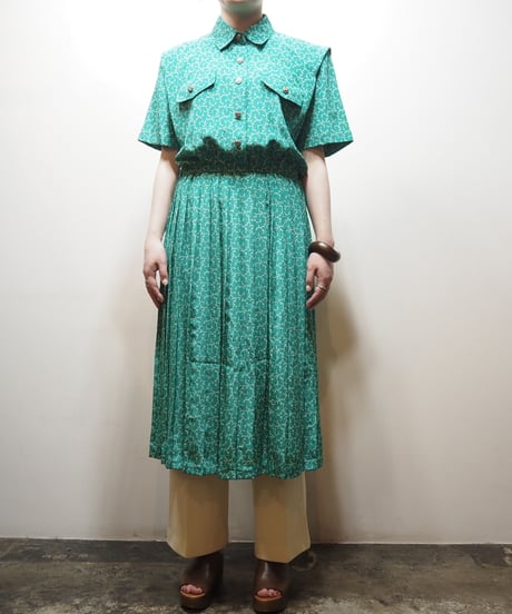 Leaf Pattern Dress GN