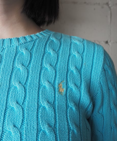 RALPH LAUREN SPORT Cable Knit LBL