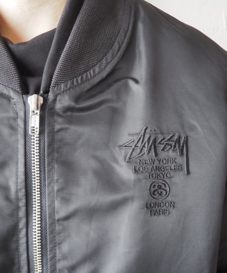 Stussy MA-1 Jacket BK