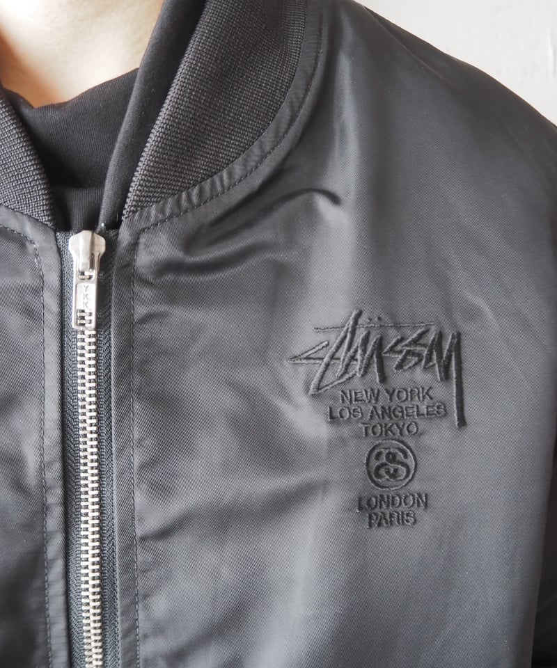 Stussy MA-1 Jacket BK | Orfeo Stussy MA-1 Jacket BK | Orfeo