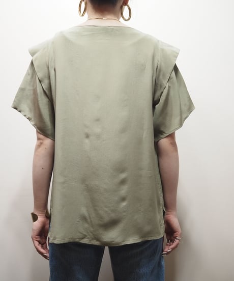Tiered Sleeve Design Blouse KA