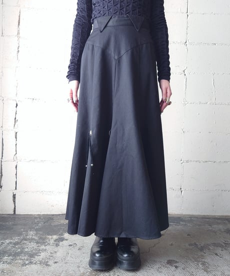 Concho Design Mermaid Skirt BK