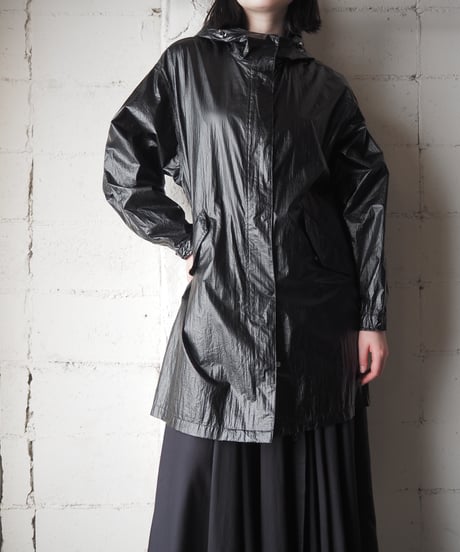 DKNY Nylon Mods Coat BK