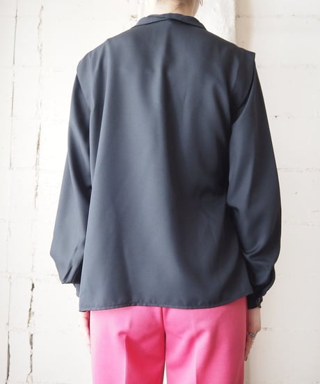 Stand Collar Design Blouse BK