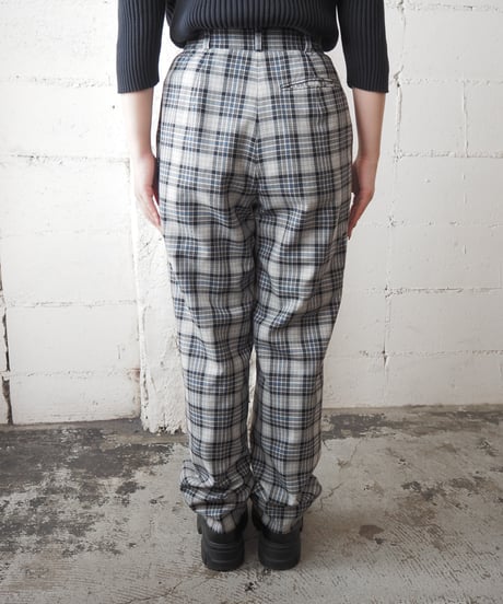 Christian Dior SPORTS Check Tuck Pants GRNV