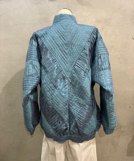 Aurora Color Pleated Design Blouson LBL