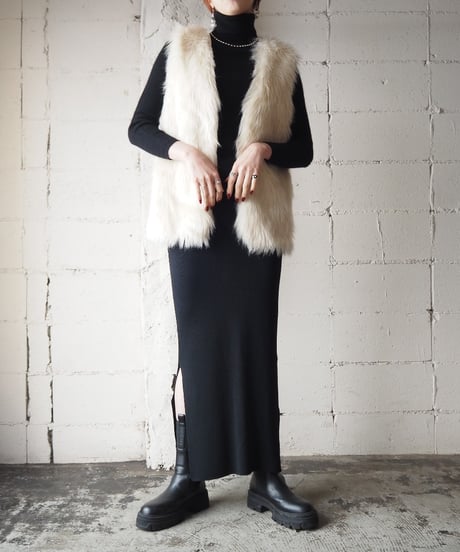 Fake Fur Vest IV
