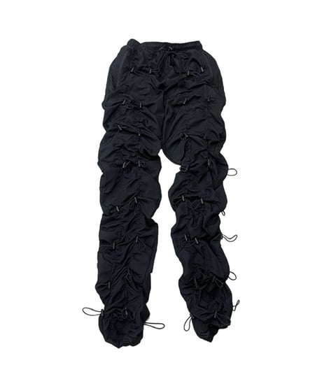 Many Drawstring Design Pants BK