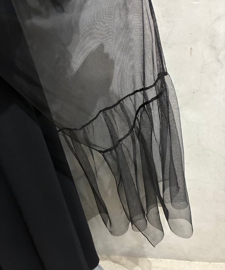 Sheer Tulle Robe BK