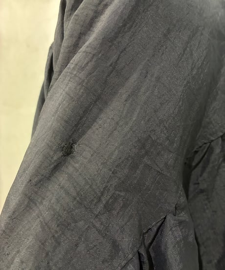1980's Gather Design Dolman Sleeve Blouson BK