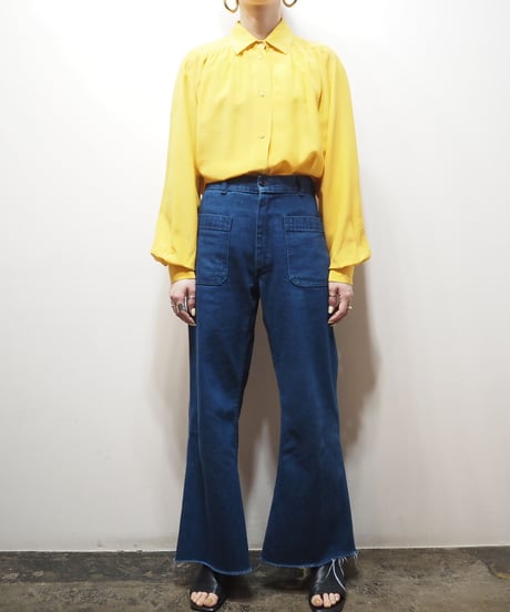 Freedom Sleeve Silk Shirt YE
