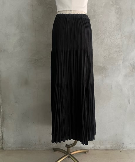 Tiered Easy Skirt BK