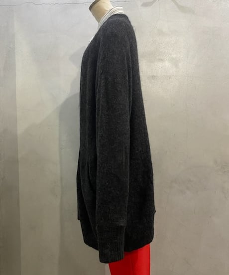 ACNE STUDIOS Wool Mohair Long Cardigan DGR