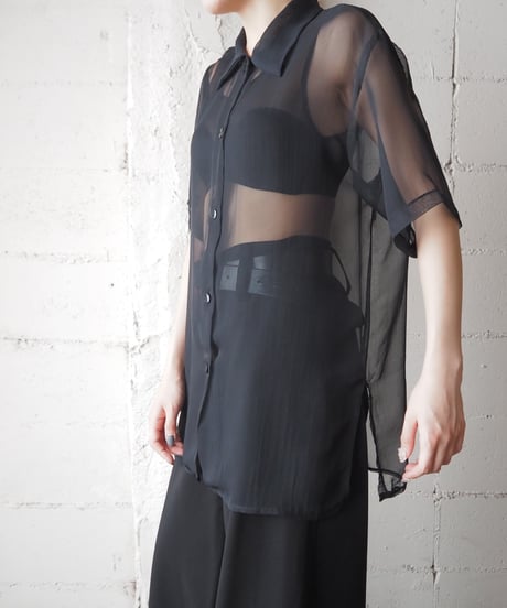 Basic Sheer Shirt BK