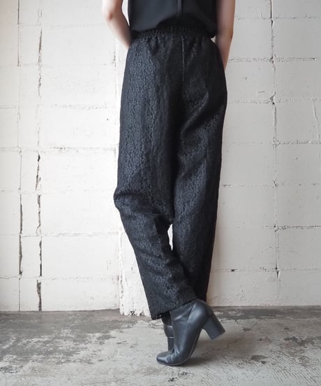 1980's Lace Easy Pants BK