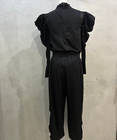 adidas N/S Side Snap Line Jumpsuit BK