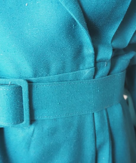 Silk Open Collar Shirt Dress GN