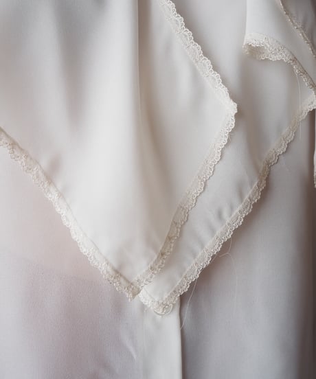 Ruffle V-Neck Blouse IV