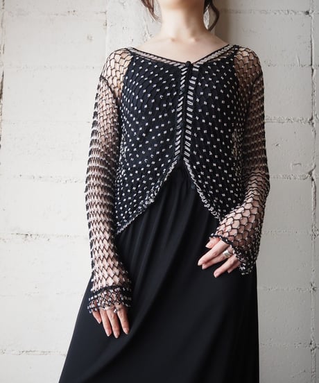 Beads Crochet Cardigan BKSV