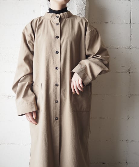 Stand Collar Light Coat BE