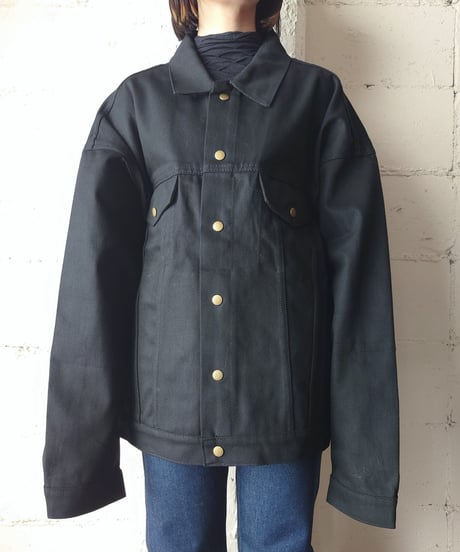 Dead Stock Big Denim Jacket BK