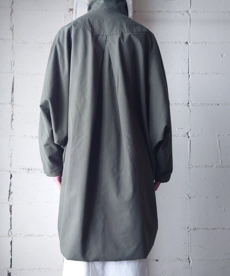 Stand Collar Asymmetric Design Coat KA