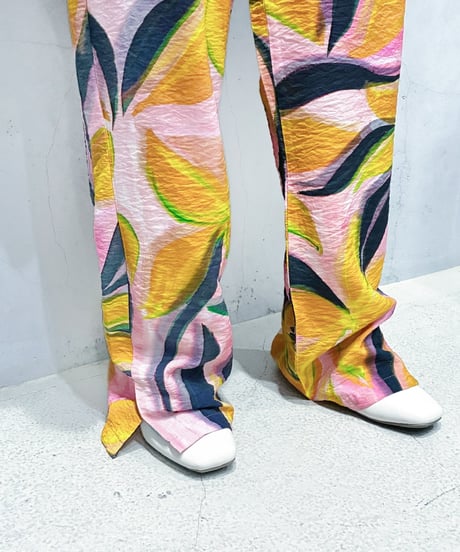 Desigual Flower Print Pants PI OR
