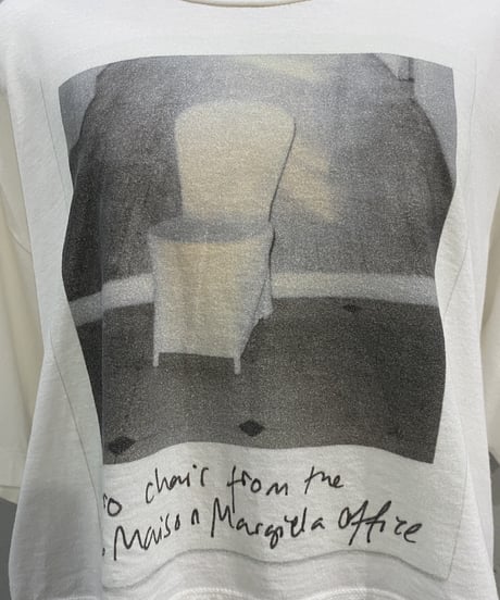 MM6 Maison Margiela Print Cropped Tee WH