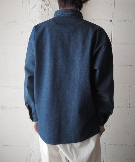 Design Front Plocker Denim Shirt NV