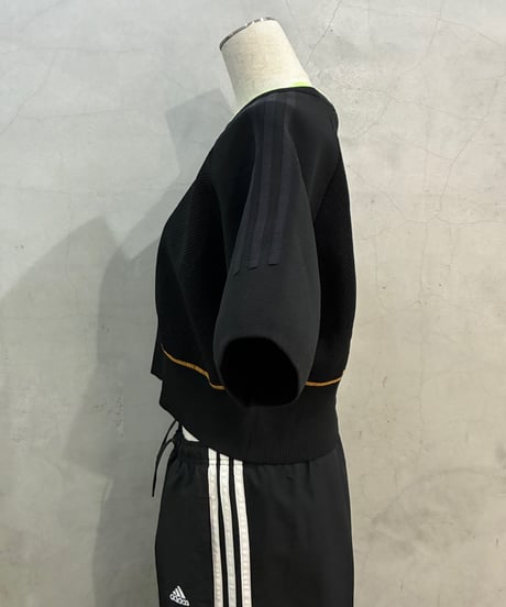 adidas × IVYPARK Cropped Knit Tops BK
