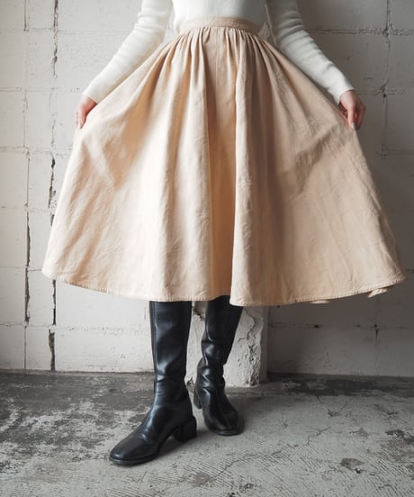 COMME des GARÇONS Floral Jacquard Flared Skirt BE