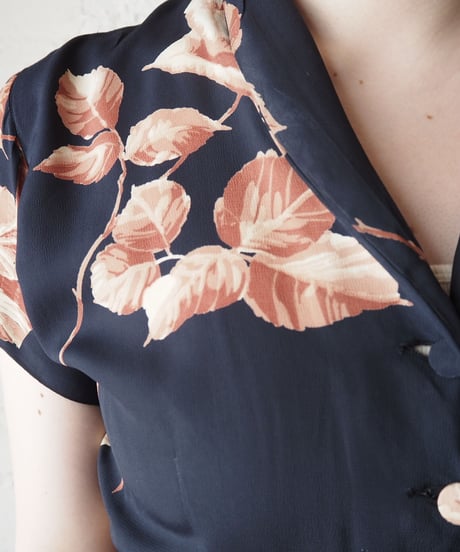 Flower Pattern Dress BK