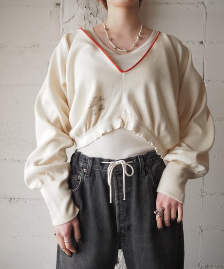 Remake Stitch Under Pants Pullover IVRE