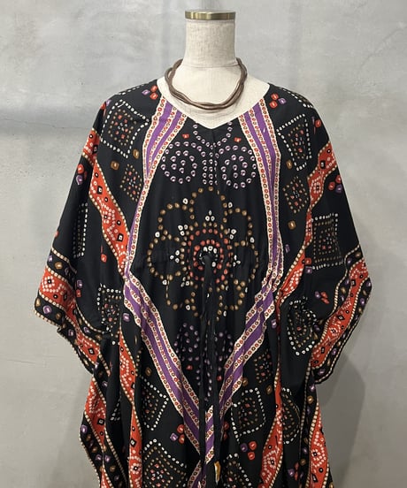 Weist Mark Wide Silhouette Batik Dress BKRE