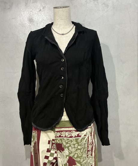 MARITHE FRANCOIS GIRBAUD Seam Design Jacket Shirt BK