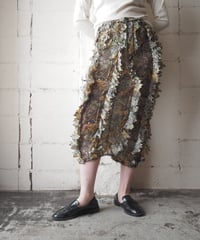 REMAKE 3D Camouflage Long Skirt KA