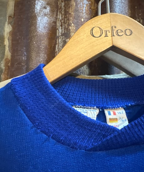 1970-80's adidas Crew Neck Sweatshirt BLRE