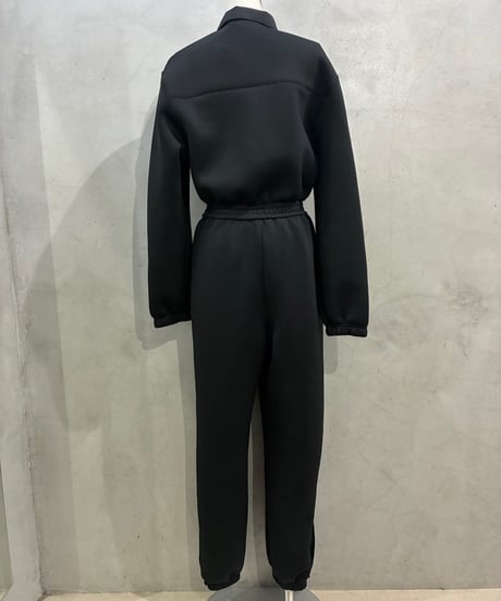 adidas One Point Zip Up Jumpsuit BK