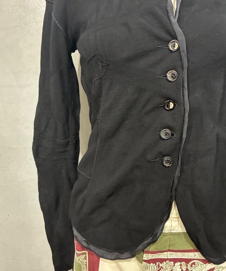 MARITHE FRANCOIS GIRBAUD Seam Design Jacket Shirt BK