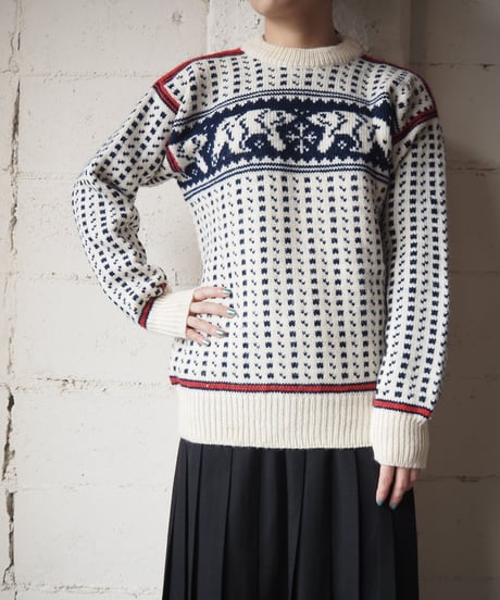L.L.Bean Nordic Sweater WHRENV