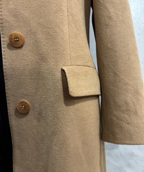 BURBERRY Wool × Angora Chester Coat BR