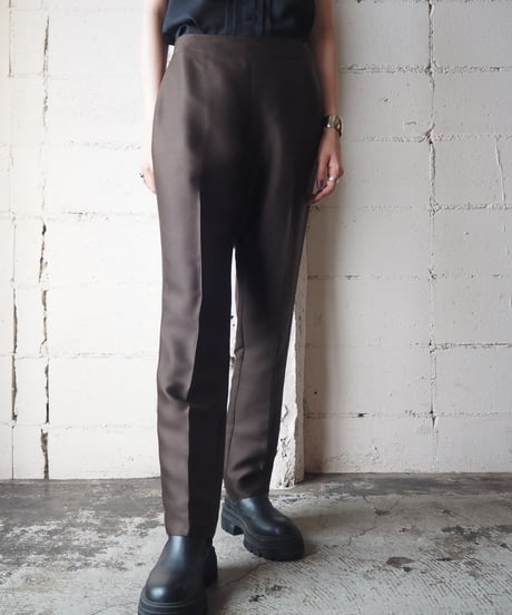Center Press Silk Pants BR