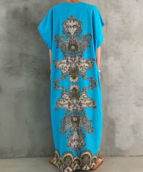 Ethnic Design Short Sleeve Dress LTBL