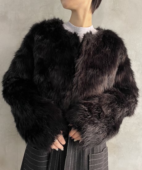 Fake Fur Jacket BK