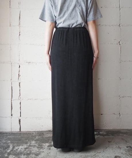 Spandex Tight Long Skirt BK